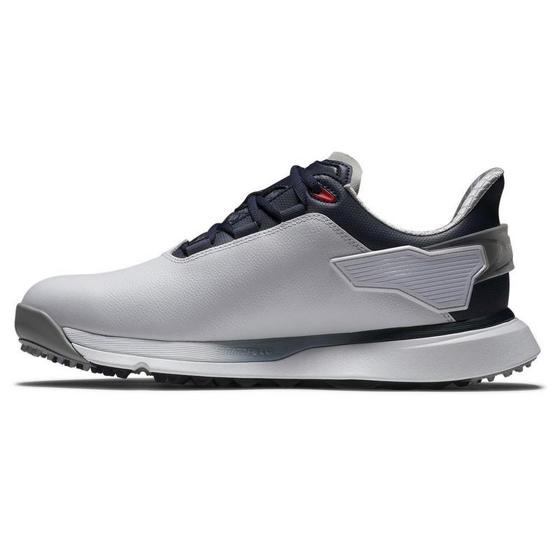 FootJoy Pro SLX Golf Shoes - White/Navy/Red - main image