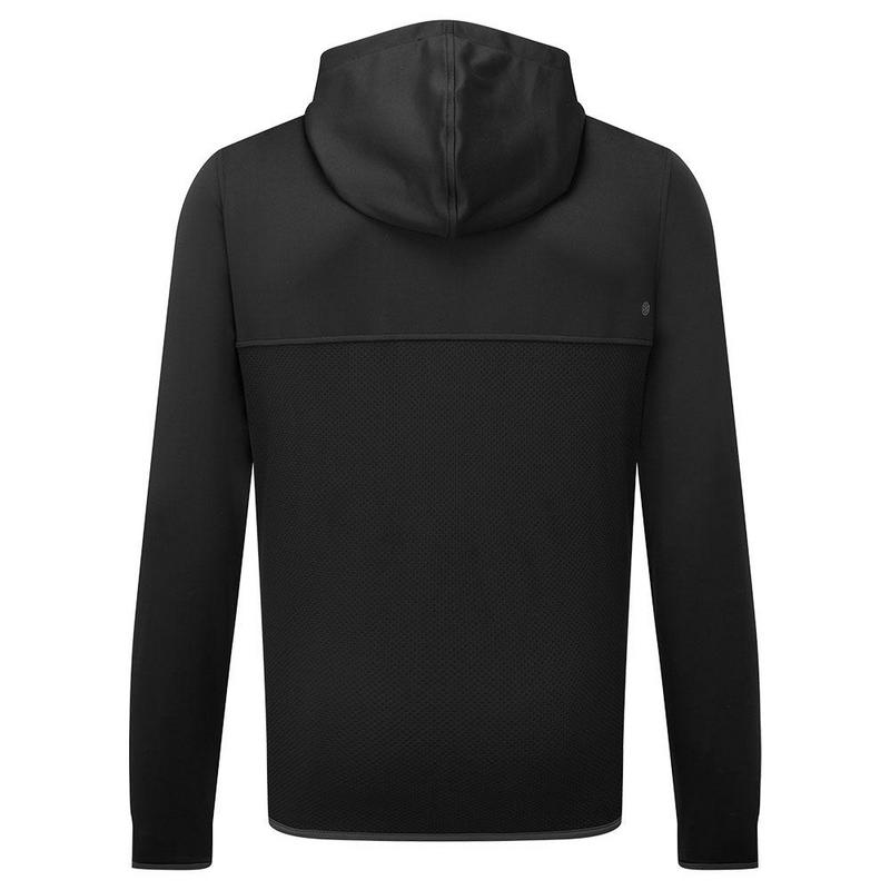 FootJoy ThermoSeries Full-Zip Golf Hoodie - Black - main image