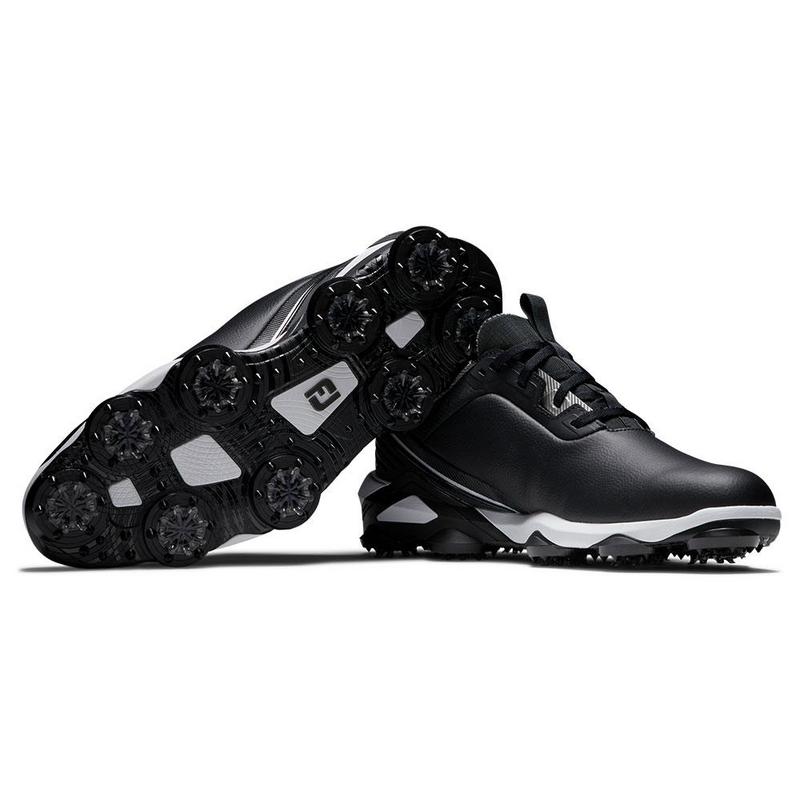 FootJoy Tour Alpha 2.0 Golf Shoes - Black/White/Silver - main image