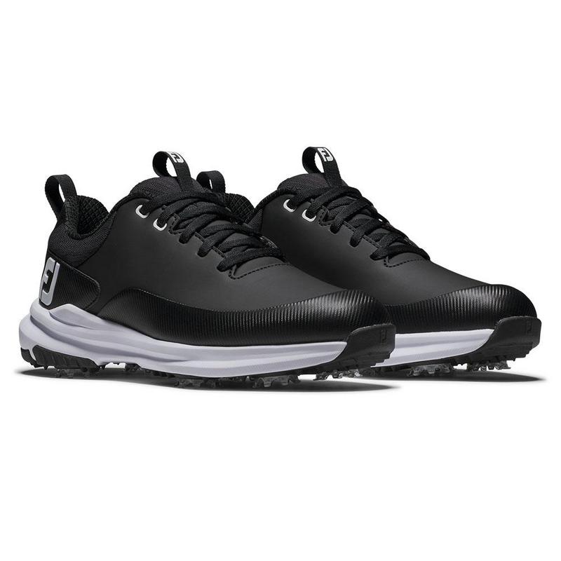 FootJoy Tour Rival Ladies Golf Shoes - Black/Black/White - main image