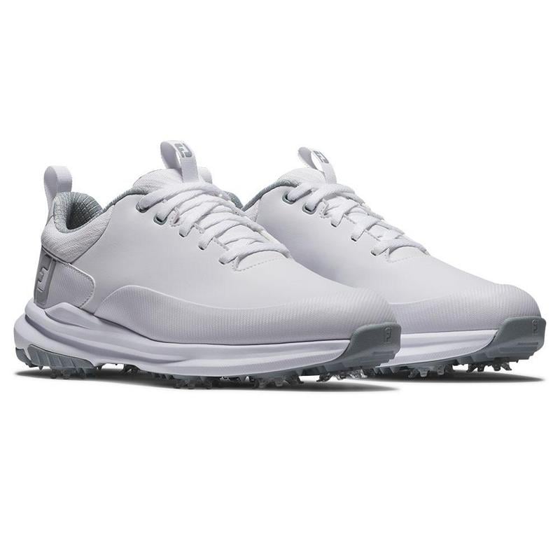 FootJoy Tour Rival Ladies Golf Shoes - White/White/Grey - main image