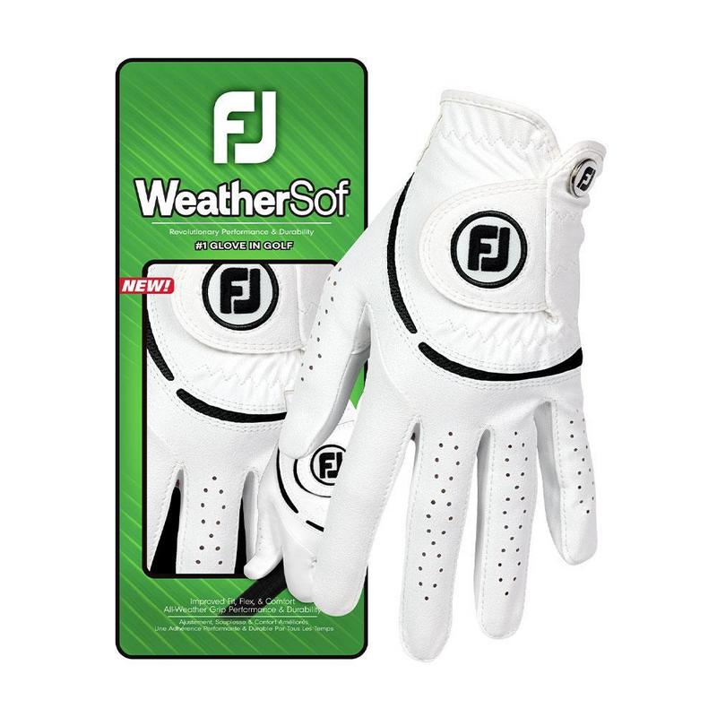 FootJoy 2024 WeatherSof Womens White Golf Glove - main image