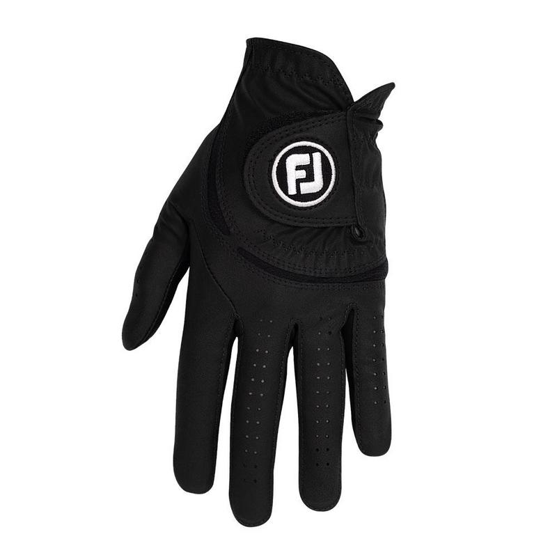 FootJoy WeatherSof Golf Glove 2024 - Black - Multi-Buy Offer - main image