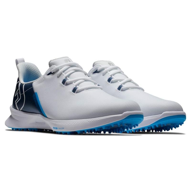 FootJoy Fuel Sport Golf Shoes - White/Navy/Blue - main image