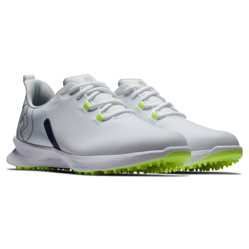 FootJoy Fuel Sport Golf Shoes - White/Navy/Green - main image