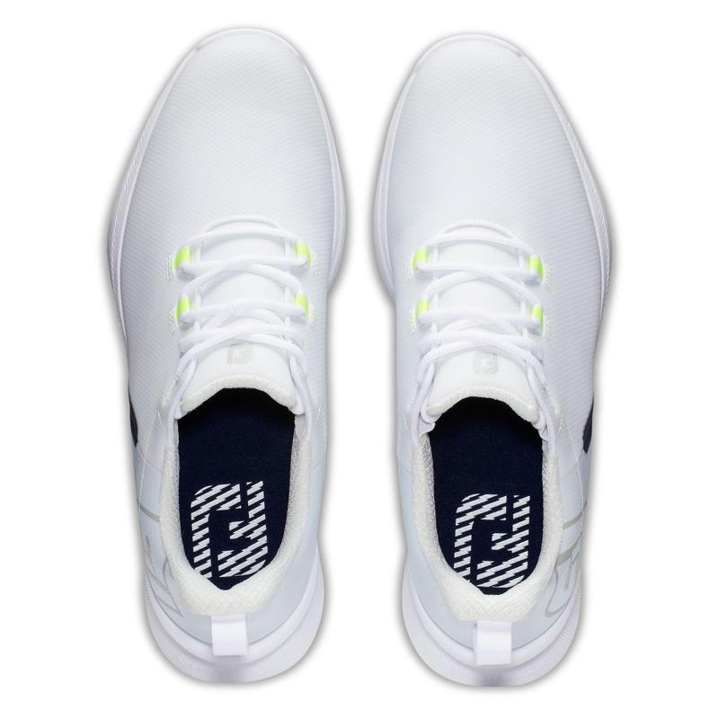 FootJoy Fuel Sport Golf Shoes - White/Navy/Green - main image