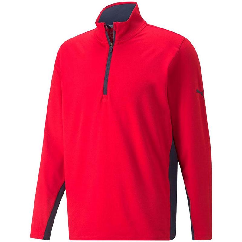 Puma Gamer 1/4 Zip Golf Sweater - Ski Patrol - main image