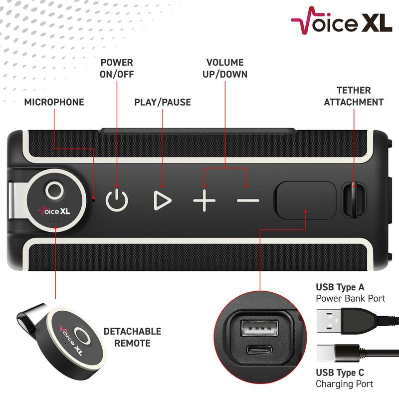 Golf Buddy Voice XL GPS Speaker with Remote - main image