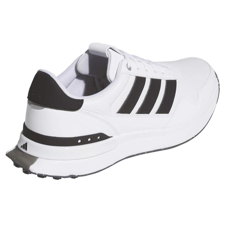 adidas S2G Leather Spikeless Golf Shoes - White/Core Black/White - main image