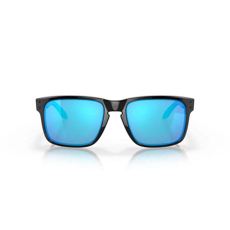 Oakley Holbrook Sunglasses - Polished Black w/Prizm Sapphire Lens - main image