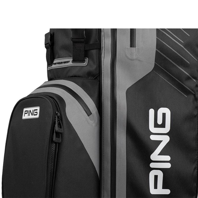 Ping Hoofer Monsoon 231 Waterproof Golf Stand Bag - Black/Iron Grey - main image