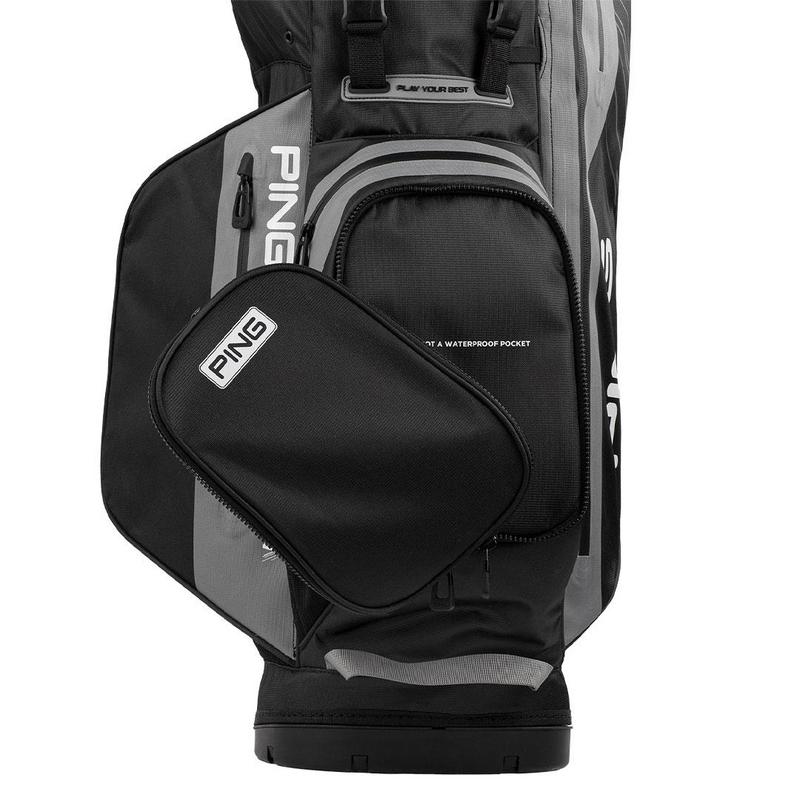 Ping Hoofer Monsoon 231 Waterproof Golf Stand Bag - Black/Iron Grey - main image