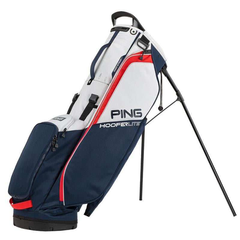 Ping Hooferlite 231 Golf Stand Bag - Navy/Platinum/Red - main image