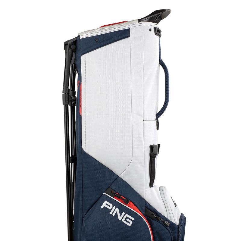 Ping Hooferlite 231 Golf Stand Bag - Navy/Platinum/Red - main image