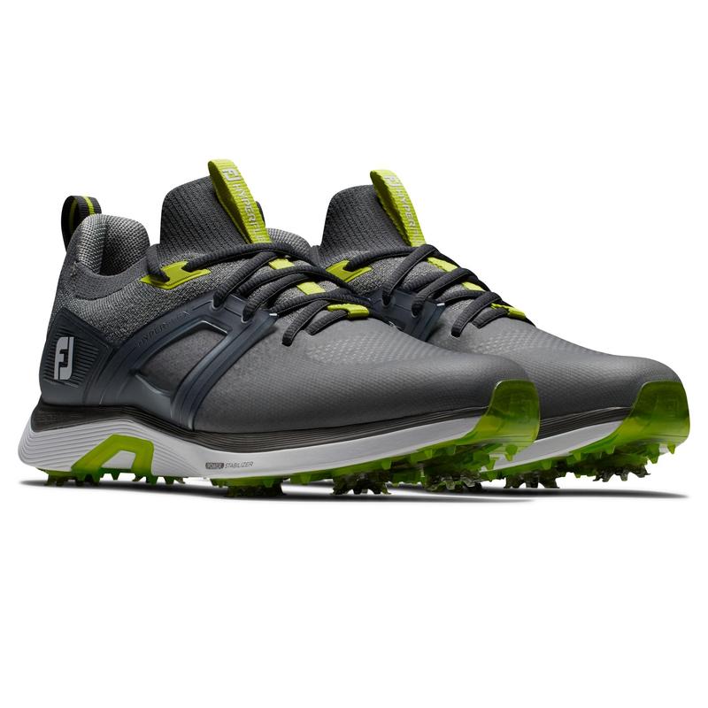 FootJoy Hyperflex Golf Shoes - Charcoal/Grey/Lime - main image