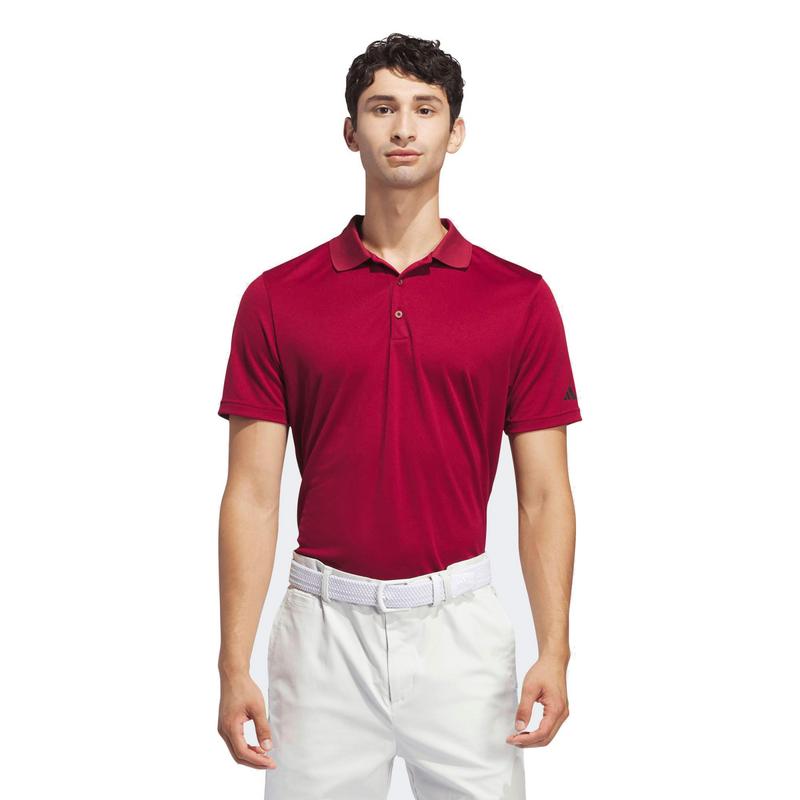 adidas Performance Golf Polo - Burgundy - main image