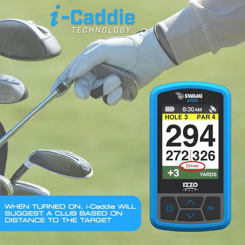 Izzo Swami 6000i Golf GPS - Blue - main image