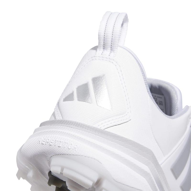 adidas Adipower Spikeless Golf Shoes - White/Silver Metallic/Halo Silver - main image