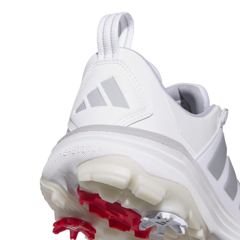 adidas Adipower Golf Shoes - White/Silver Metallic/Halo Silver - main image