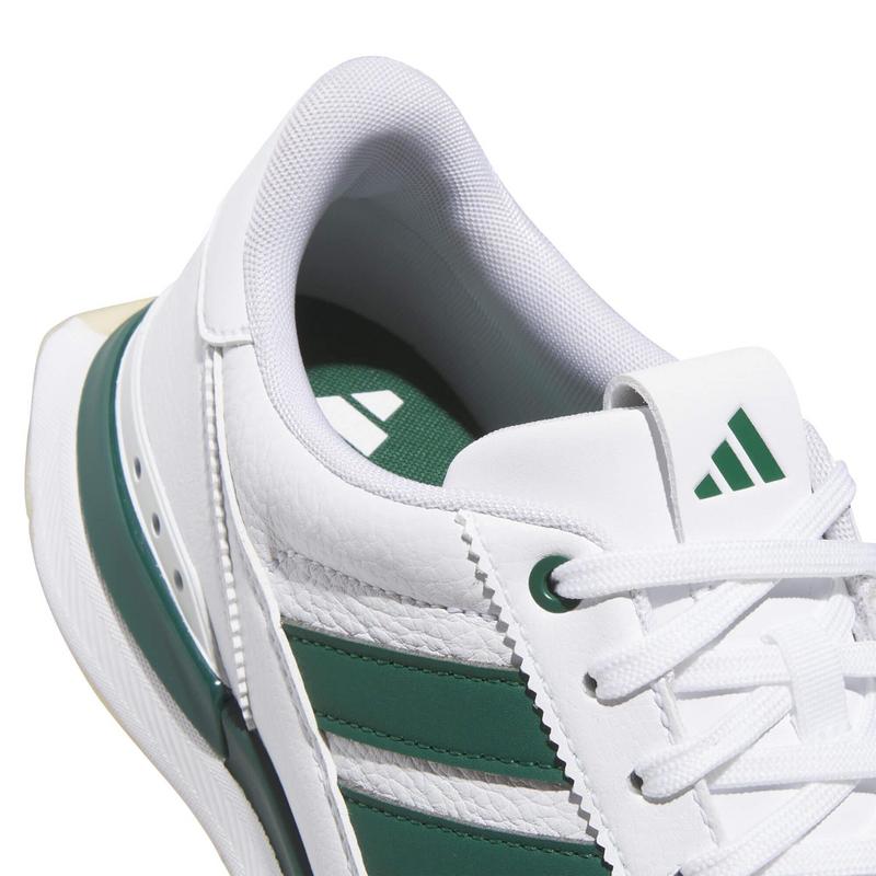 adidas S2G Leather Spikeless Golf Shoes - White/Collegiate Green/Gum - main image