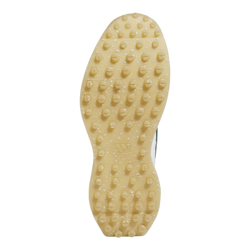 adidas S2G Leather Spikeless Golf Shoes - White/Collegiate Green/Gum - main image