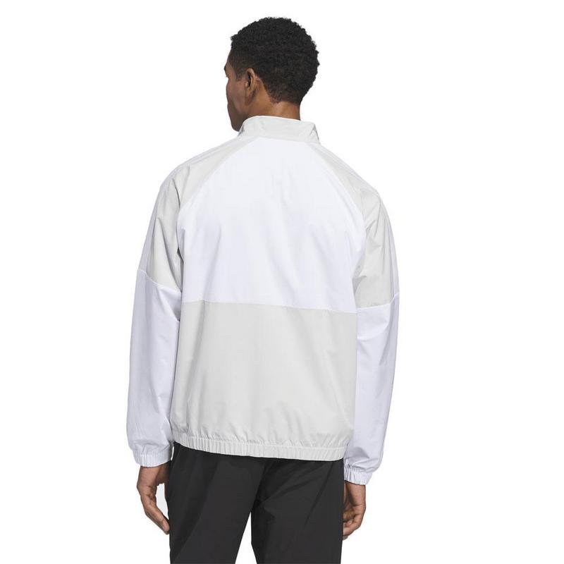 adidas Beyond the Course Windbreaker Golf Jacket - Orbit Grey/White - main image