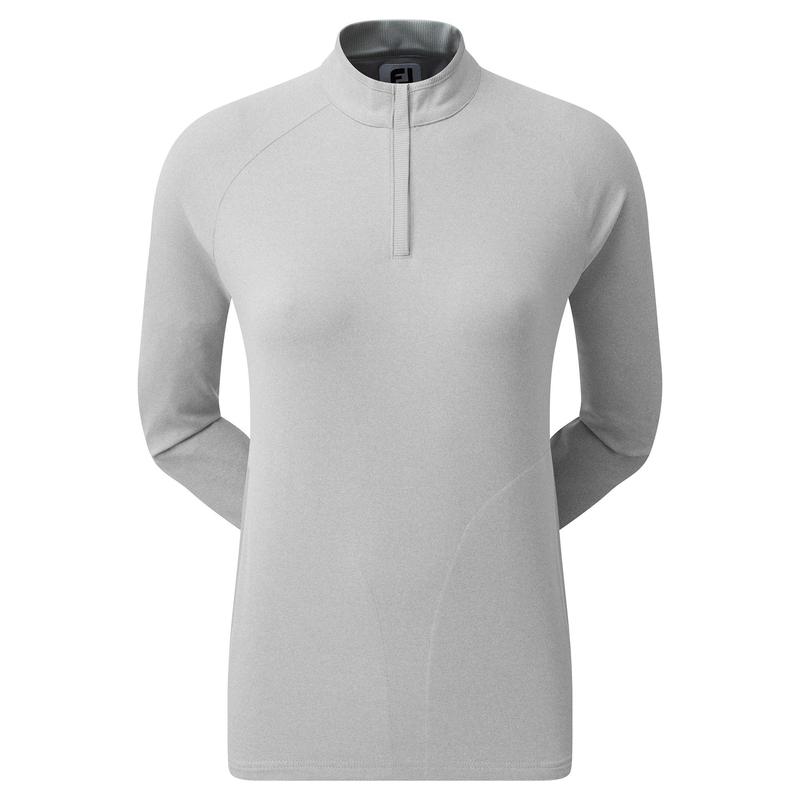 FootJoy Ladies Half-Zip Golf Midlayer Top - Grey - main image