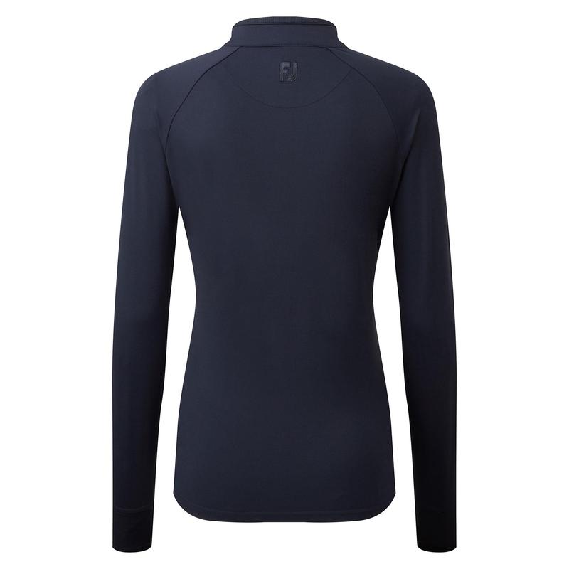 FootJoy Ladies Half-Zip Golf Midlayer Top - Navy - main image