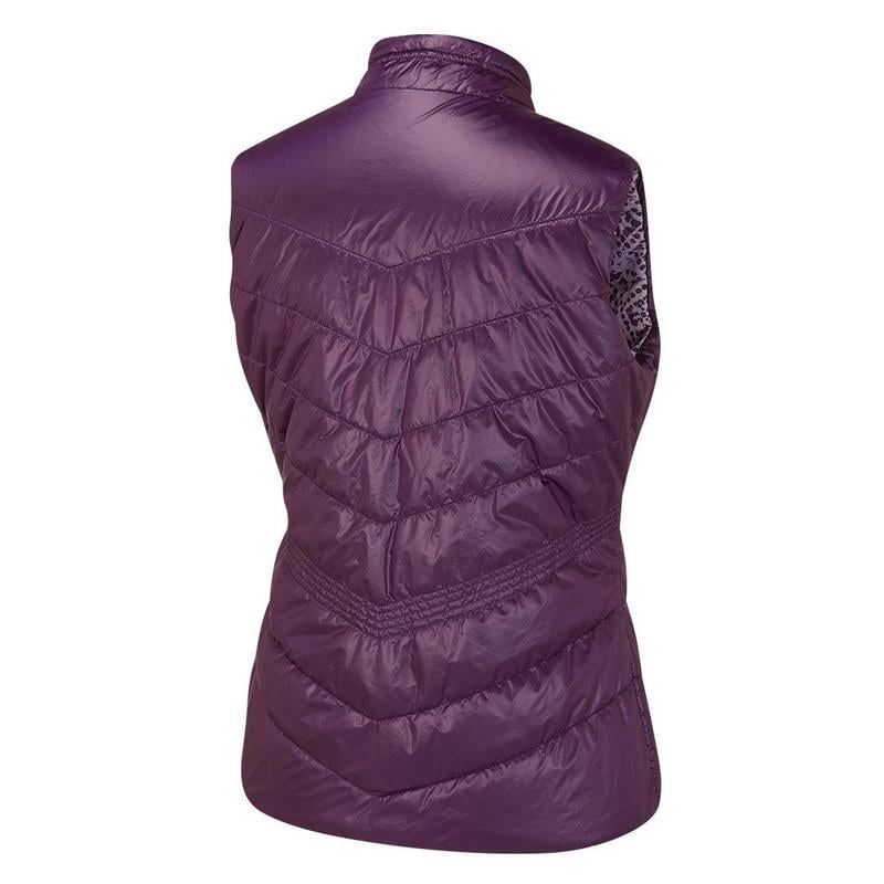 Ping Ladies Lola Reversible Insulated Golf Vest - Purple Plum - main image