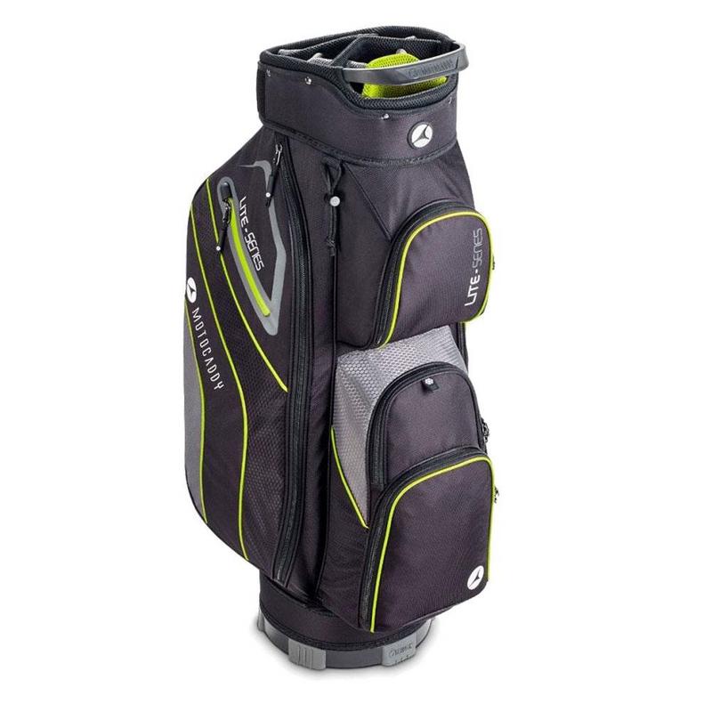 Motocaddy Lite Series Golf Trolley Bag - Black/Lime - main image