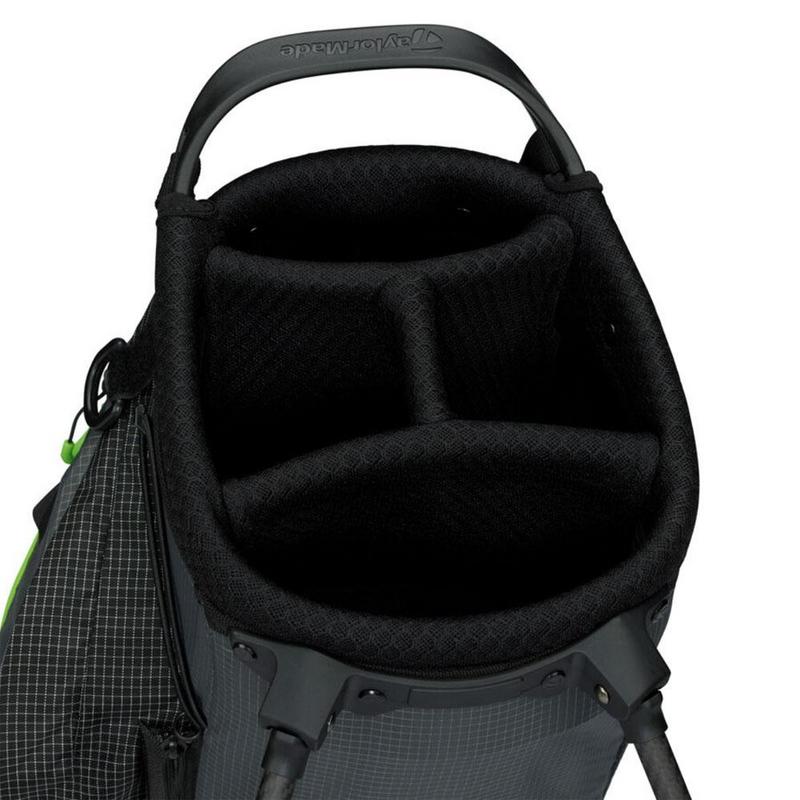 TaylorMade FlexTech SuperLite Golf Stand Bag - Grey/Neon Green - main image