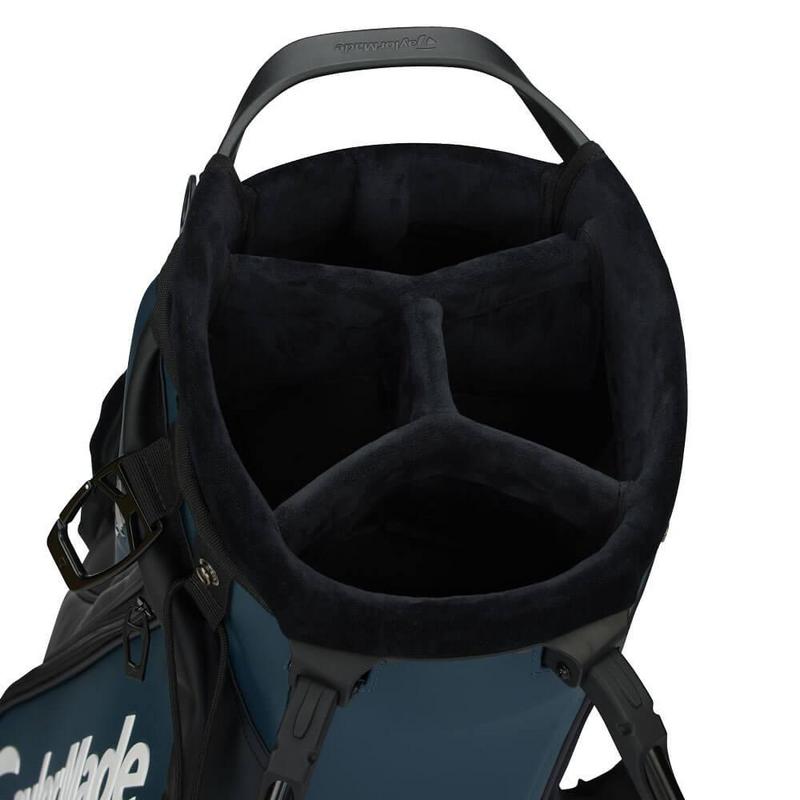 TaylorMade Qi4D Tour Golf Stand Bag - Black/Blue/Orange - main image