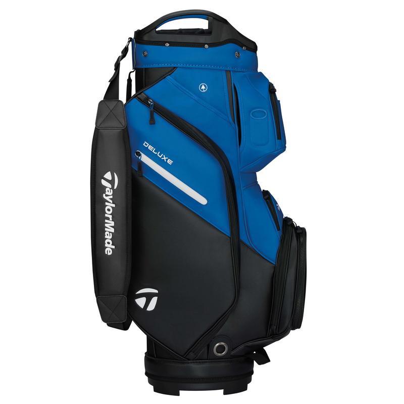 TaylorMade Deluxe Golf Cart Bag - Black/Blue - main image