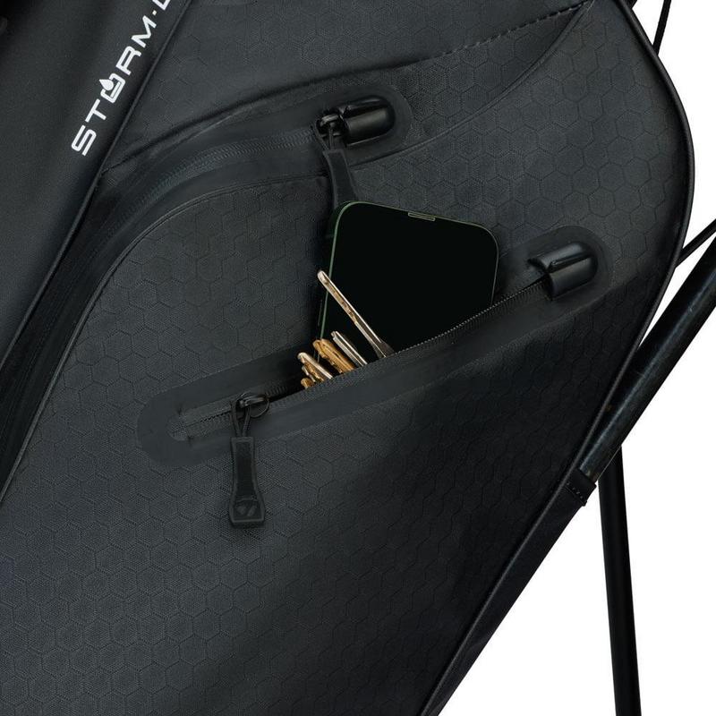 TaylorMade Storm Dry Waterproof Golf Stand Bag - Black - main image