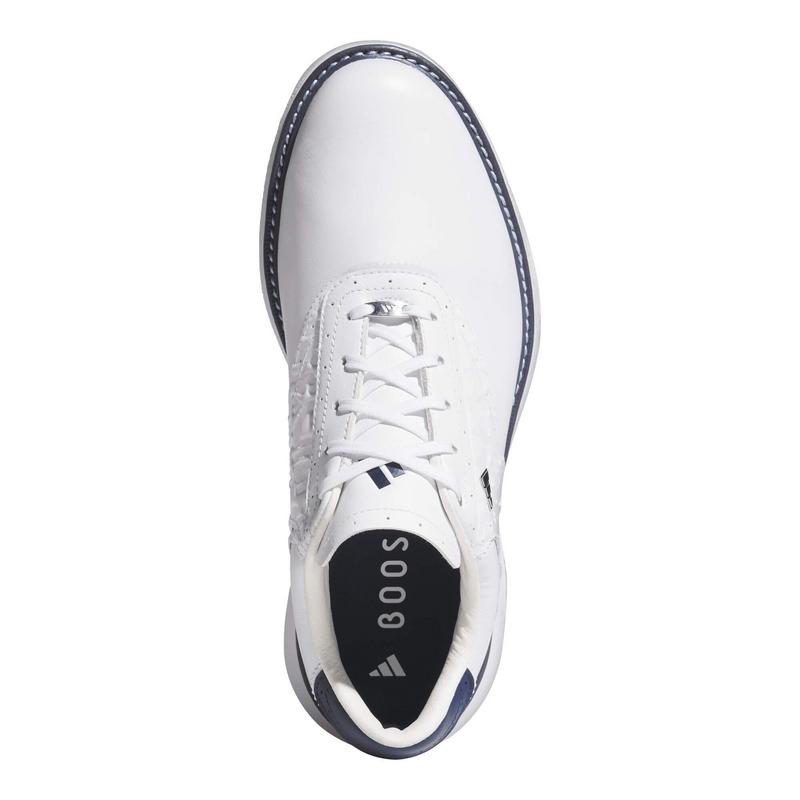 adidas MC70 Spikeless Golf Shoes - White/Collegiate Navy/Halo Silver - main image