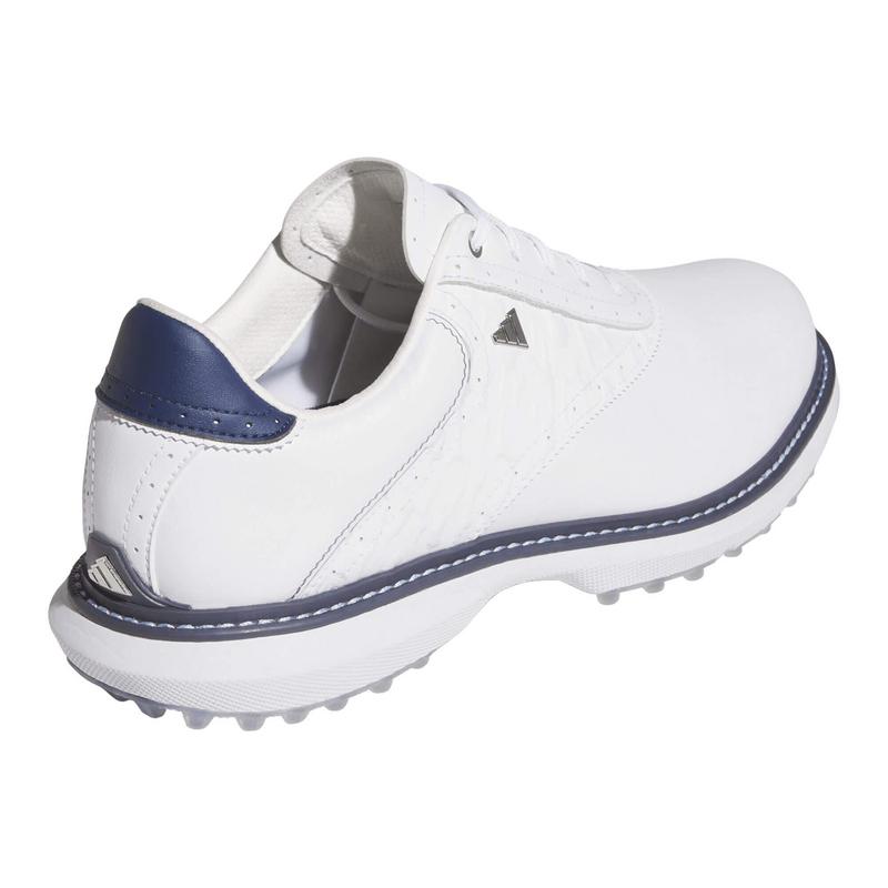 adidas MC70 Spikeless Golf Shoes - White/Collegiate Navy/Halo Silver - main image