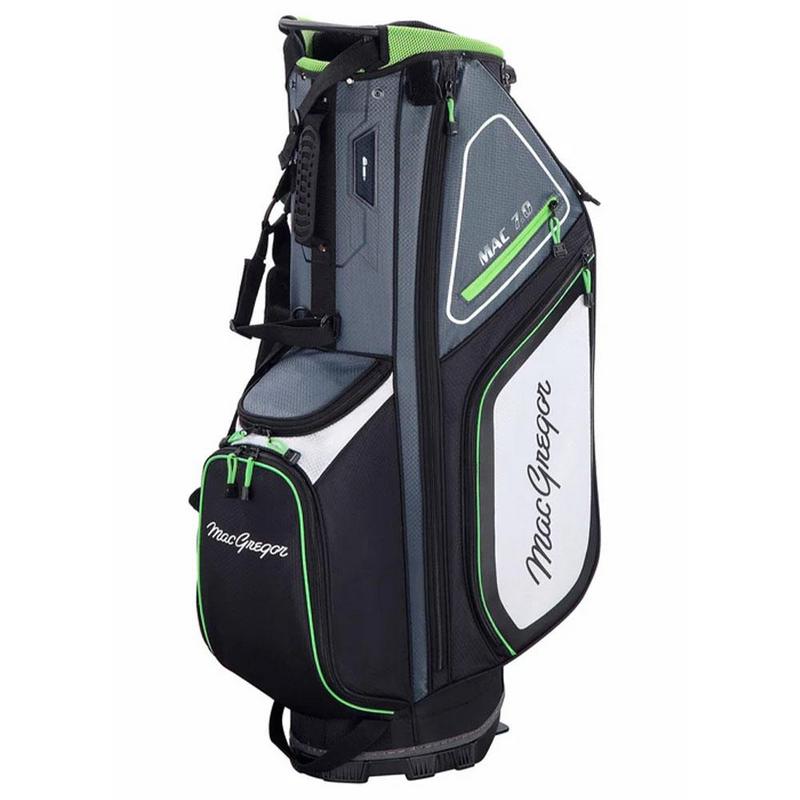 MacGregor Principal 9.5" Golf Stand Bag - Black/Grey/Green - main image