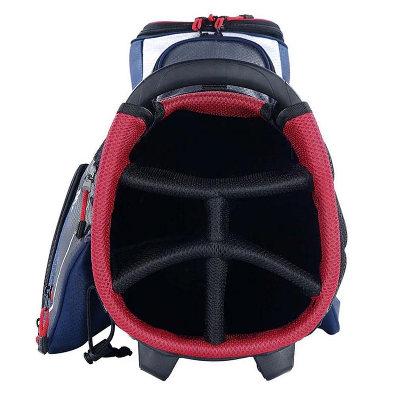 MacGregor Principal 9.5" Golf Stand Bag - Navy/Grey/Red - main image