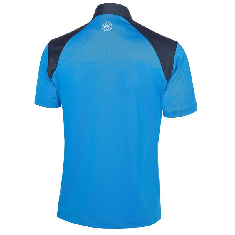 Galvin Green Mapping VENTIL8 Plus Golf Polo Shirt - Blue/Navy - main image