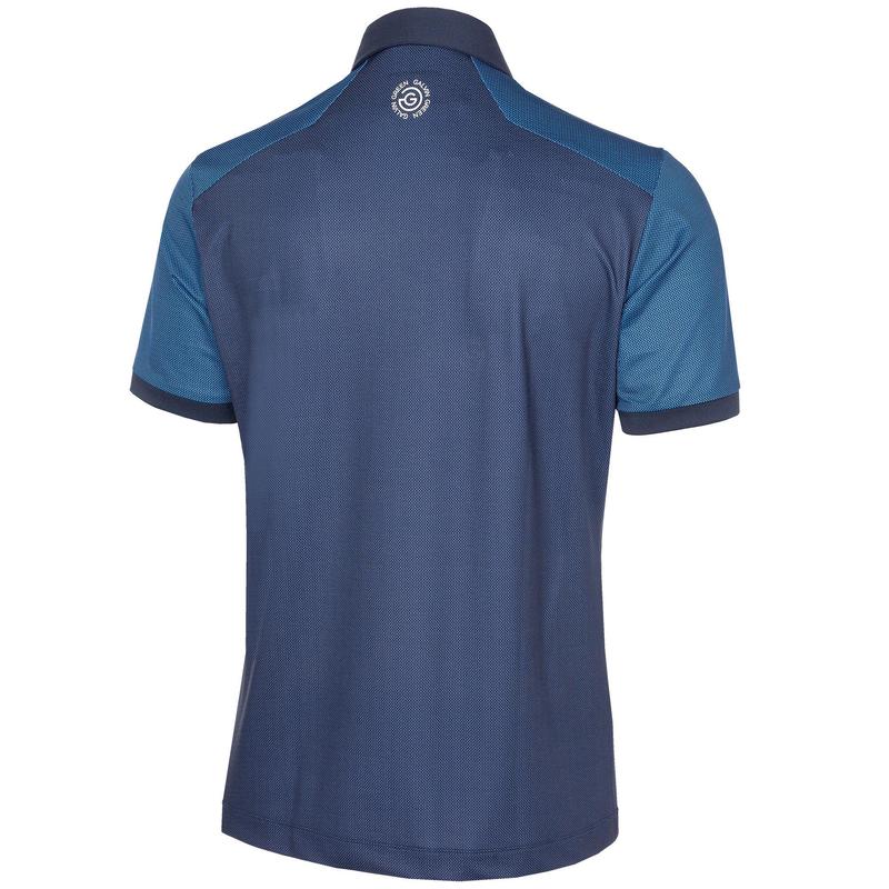 Galvin Green Mateus VENTIL8 PLUS Golf Polo Shirt - Navy/Blue - main image