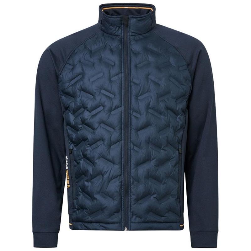 Abacus Mens Grove Hybrid Jacket - Navy/Harvest - main image