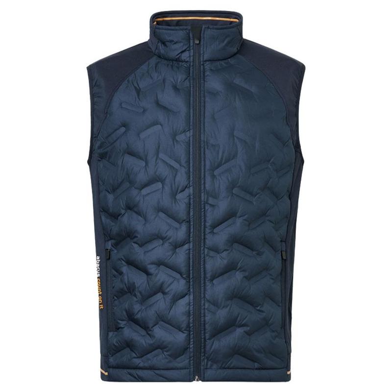 Abacus Mens Grove Hybrid Vest - Navy/Harvest - main image