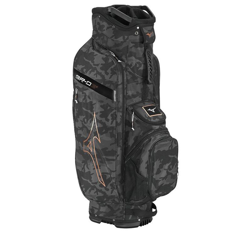 Mizuno BR-D3 Golf Cart Bag - Black Camo/Copper - main image