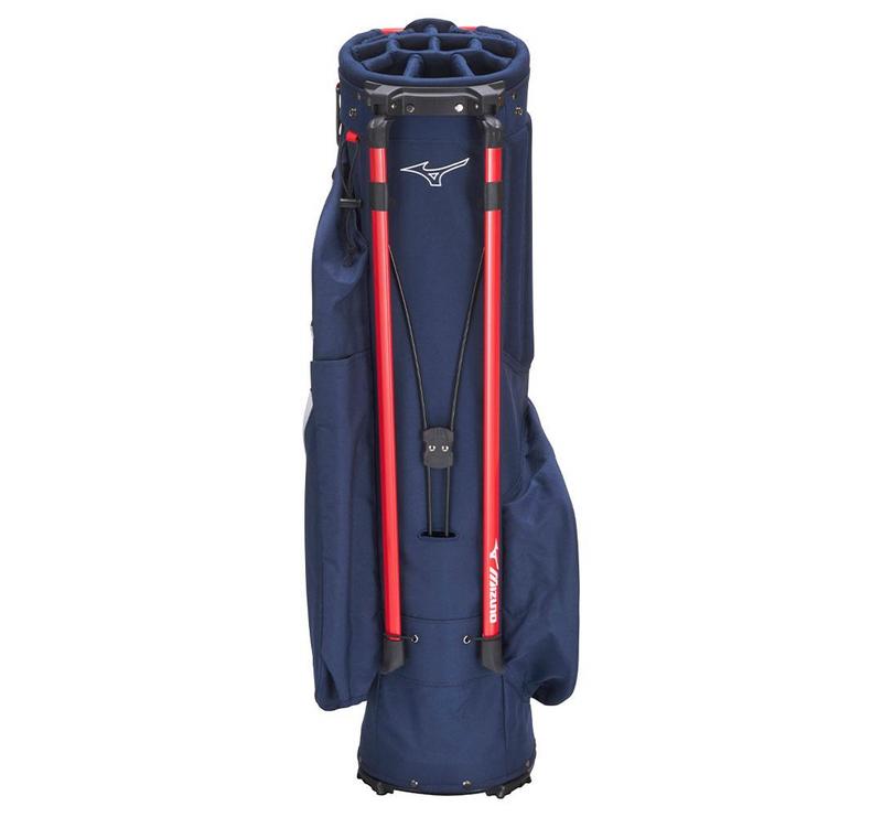 Mizuno BR-DX Golf Stand Bag - Navy/Red - main image