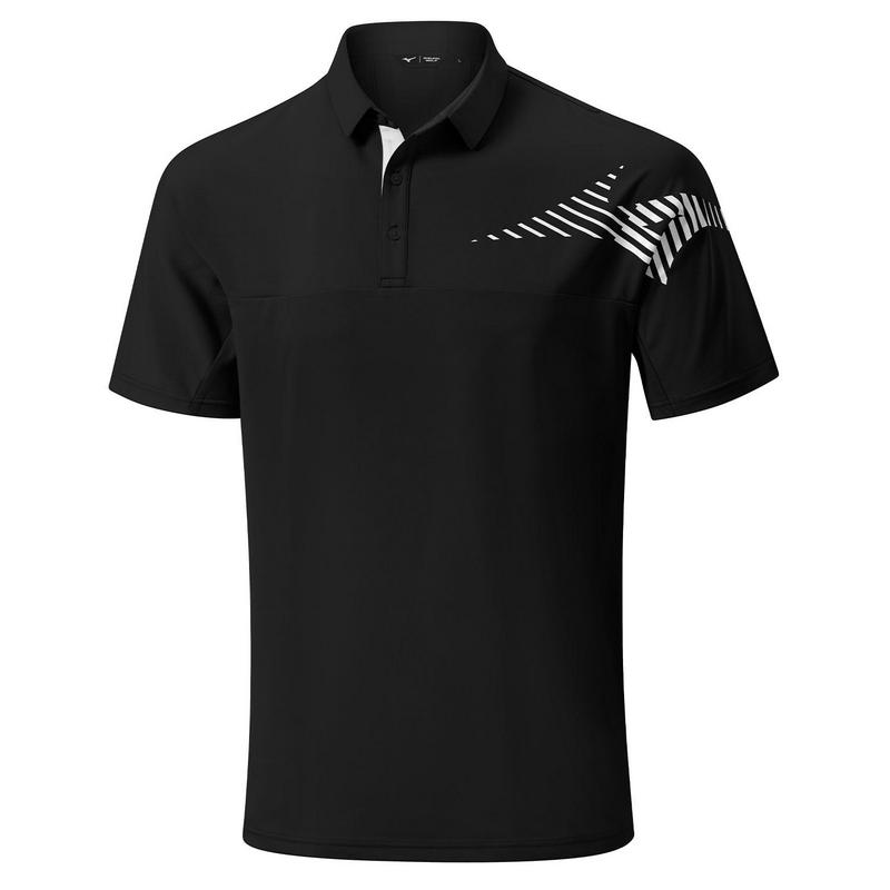 Mizuno Laser RB Golf Polo - Black - main image