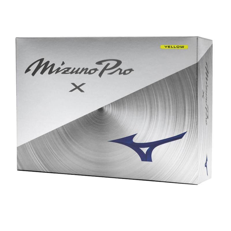 Mizuno Pro X Golf Balls - Yellow