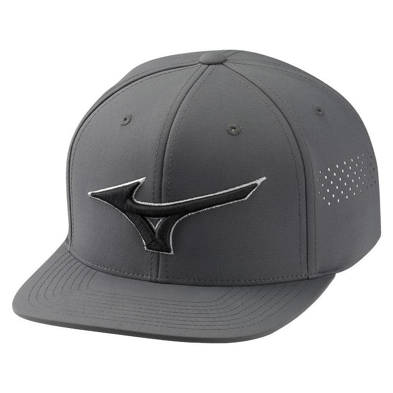 Mizuno Tour Flat Snapback Golf Cap - Charcoal - main image