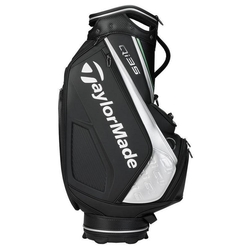 TaylorMade Qi35 Tour Staff Golf Bag - Black - main image