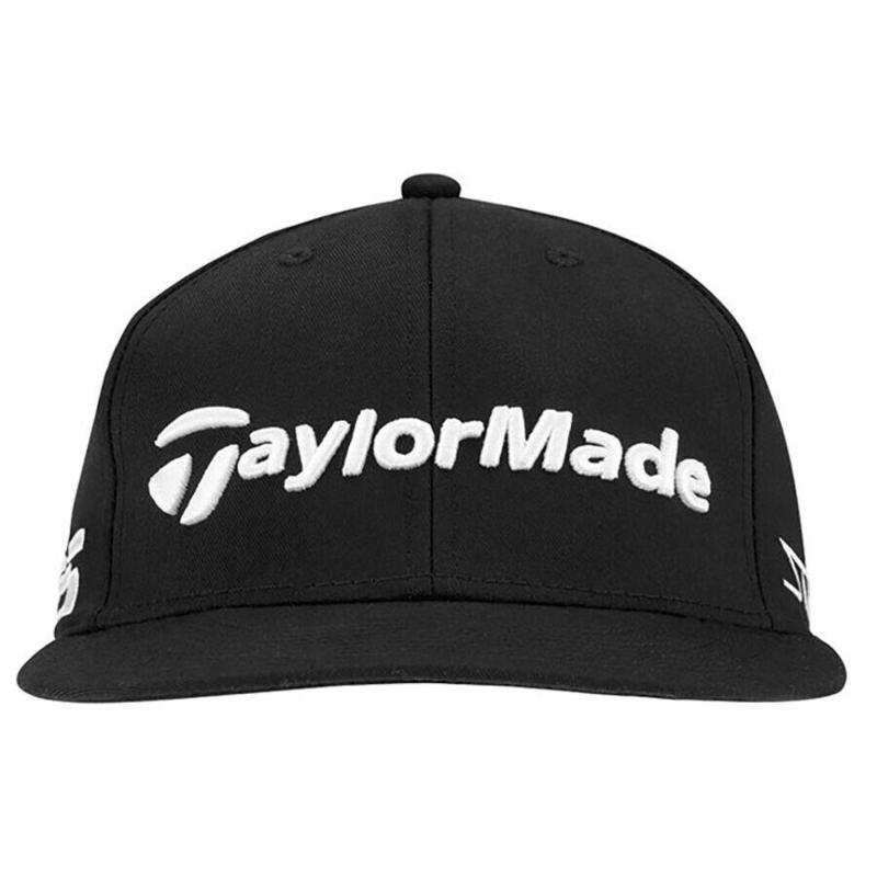 TaylorMade Tour Flat Bill Golf Cap - Black - main image