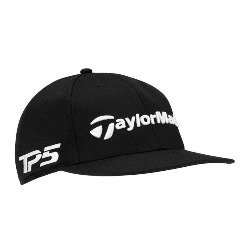 TaylorMade Tour Flat Bill Golf Cap - Black - main image